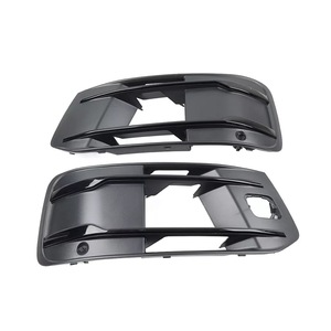 Encadrements de feux antibrouillard Audi Q7 2016-2019, caches de calandre de pare-chocs avant en ABS, garnitures d'admission d'air inférieures D165K - Product Image 3