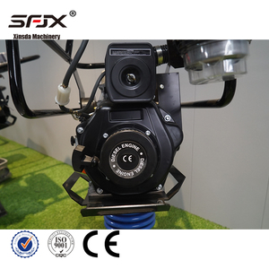 Compacteur à moteur diesel SFJX 5,5-6,5 CV 80 kg haute efficacité – Vente directe usine - Product Image 1