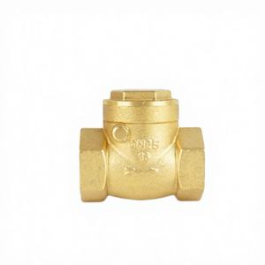 Pirinç Salıncaklı Çekvalf 1 inç Giriş PTFE Sızdırmazlık Hidrolik Güç 3 Yıl Garanti Ev Mutfak Su Kararlı Kalite Hızlı - Product Image 5