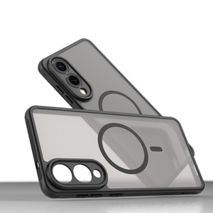 Para <span class=keywords><strong>Sony</strong></span> <span class=keywords><strong>Xperia</strong></span> <span class=keywords><strong>1</strong></span> VII MOTO EDGE 60 <span class=keywords><strong>PRO</strong></span> Funda de teléfono a prueba de golpes Frosting Mate TPU PC Textura de piel mate Funda antihuellas dactilares - Product Image 1