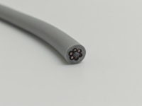 Cable con cubierta de PVC de conductor de cobre de alta flexión de con tamaño y color personalizables para cadenas de arrastre industriales