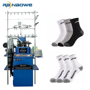 Nouvelle machine à tricoter les chaussettes monocylindre sport informatisée automatique jacquard de mode en Chine