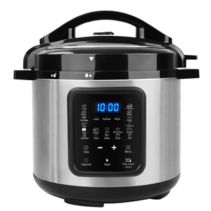 6qt 12-Trong-1 Thép Không Gỉ Màu Sắc Màn Hình Lập Trình Điện Nồi Áp Suất Nồi Nấu Chậm Nồi Cơm Điện Hơi Nước Saut Sữa Chua Ấm Hơn - Product Image 2