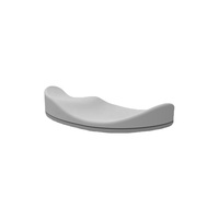 Silikon ergonomik Mouse Pad bilek dinlenme fare Palm dinlenme sol el fare bilek dinlenme pedi