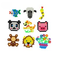 Jeu de perles d'eau magiques pour enfants, kit de perles fusibles aqua, bricolage éducatif, jouets, ensemble de perles fusibles