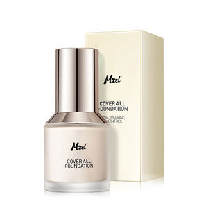 Cobertura completa Bases Corrector impecable Base Corrector mate Base hidratante de larga duración Crema de cubierta líquida - Product Image 2