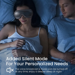 La vibrazione del massaggiatore per gli occhi attraverso la respirazione profonda guidata aiuta a rilassarsi rapidamente <span class=keywords><strong>e</strong></span> ad andare a dormire rilassando il <span class=keywords><strong>corpo</strong></span> <span class=keywords><strong>e</strong></span> la <span class=keywords><strong>mente</strong></span>. - Product Image 4