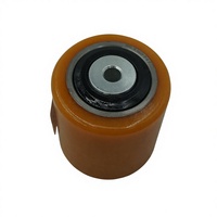Roue de charge pour chariot élévateur Linde 0039933603, nouvelle rouleau en polyuréthane robuste 85x85x12, capacité de charge 1500 kg, roulement à billes, pour palette