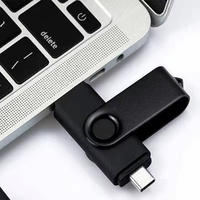 Memoria USB 2 en 1 Tipo C con Logotipo Personalizado, 128 GB, 64 GB, 32 GB, 16 GB, 8 GB, 4 GB, Pendrive, Venta al por Mayor
