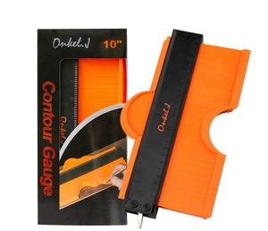 10 इंच समोच्च गेज अनुलिपित्र प्लास्टिक प्रोफ़ाइल समोच्च उपकरण/समोच्च गेज के साथ ताला - Product Image 1