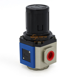 Válvula Reguladora de Presión de Aire SXQD GR300-10 con Puerto de 1/4 Pulgada para Gas con Manómetro - Product Image 1