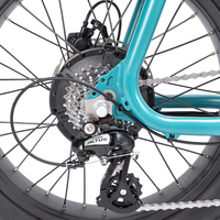 Mario Legal Vélo électrique 20 pouces à gros pneus avec moteur de moyeu Bafang 250W