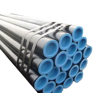 API 5L ASTM A106 A53 black carbon seamless steel pipe 6-inch sch 40 seamless steel pipe Oil pipeline