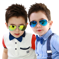Lunettes de soleil rétro métal aviation pour enfants lunettes de soleil pour enfants lunettes de luxe bébé garçons filles lunettes de pilote