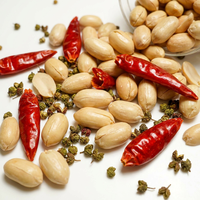 Oferta Especial: Cacahuetes Enlatados de 3 Sabores 200g, Clásico Ajo Picante, Aromático Cinco Especias, Granos Premium, OEM, Personalizado, Venta al por Mayor