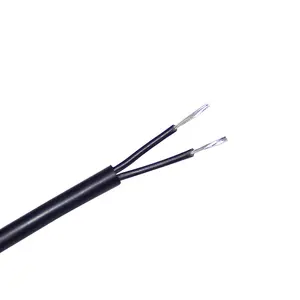 Multicore Silicone Rubber Insulated Cable Super Flex Tin Plated Copper 2 Core Control Cable 3.0mm