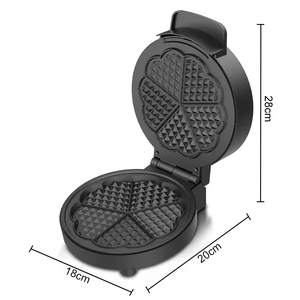 Machine à Gaufres Électrique 1000W avec Revêtement Double Face pour des Gaufres Délicieuses et Saines – Idéale pour le Petit-Déjeuner - Product Image 4