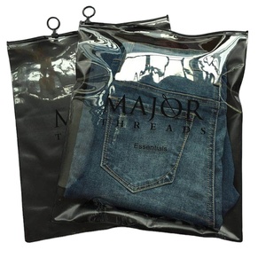 PVC Plastic Bags For Packaging ClothesPlastic Zip Lock Plastic Bag,Custom Printing Logo