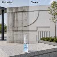 Essence anti-taches pour pierre de qualité industrielle, formule liquide invisible modifiée à base de céramique nano-microcristalline