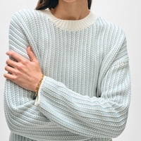 Pull en tricot à manches courtes Yaqi pour femme, en laine/cachemire coréen, anti-boulochage, nouvelle collection, couleur contrastée, printemps