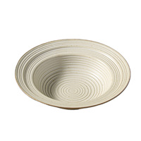Bol et assiette à pâtes en céramique rustique style japonais pour la table à manger à la maison