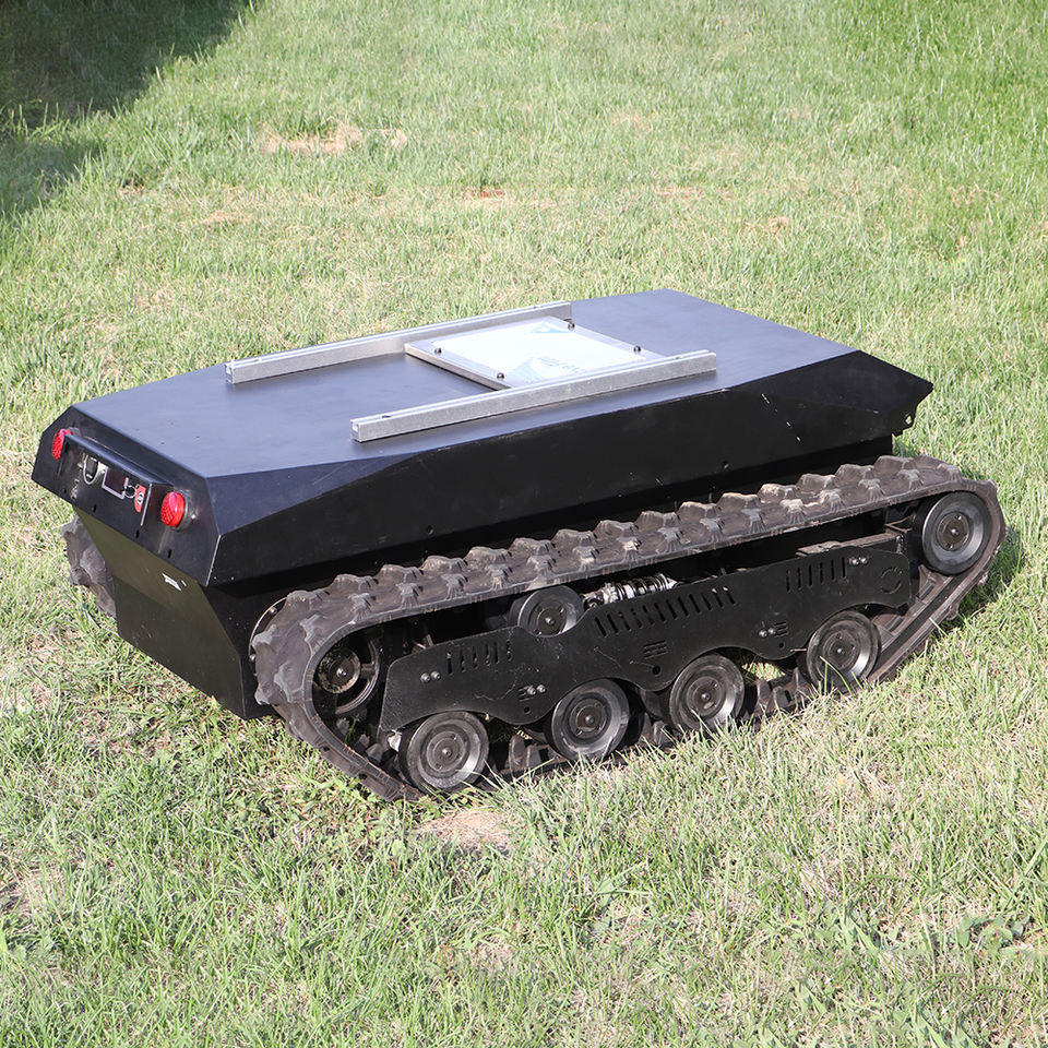Tracked Rov Chassis Tins-13 Robot Chassis Self Driving Robot Rubber Tracked Chassis RTK ...