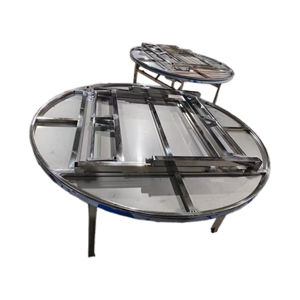 VICTORY KITCHEN, precio de fábrica, equipo de catering de fuerza de rodamiento, mesa de trabajo plegable de acero inoxidable, Banco SS para suministros de hospital - Product Image 1