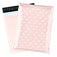 Enveloppes d'expédition auto-adhésives en polyéthylène 10x13 rose bébé, imperméables, résistantes aux déchirures, sacs en plastique LDPE pour l'emballage de vêtements