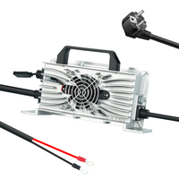 Chargeur de batterie de chariot de golf professionnel ZAYNE ZCH-6, directement de l'usine, LiFePO4, étanche IP67, 36V 48V 20AMP