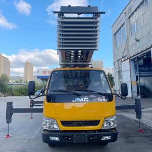JMC House Moving Ladder Lift Truck 32m Teleskop ausleger Hubarbe its bühne Lift Vehicle Factory Direkt verkauf - Product Image 6