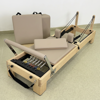 Nouveaux modèles 2026 : Reformer Pilates Commercial en Bois d'Érable pour Musculation et Entraînement en Studio