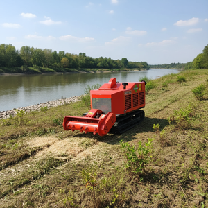 Desbrozadora de orugas diésel de 50 CV personalizable con control remoto y tanque de combustible de 93 L para vegetación agrícola comercial - Product Image 2