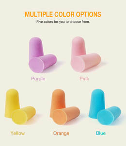 Bouchons d'oreilles en mousse EARMOR pour un sommeil profond et une concentration accrue, bouchons d'oreilles en PU souple pour les voyages en avion, les études, le bureau - Product Image 4