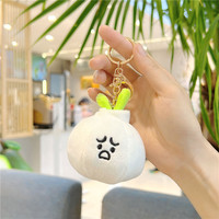 Gevulde Pluche Speelgoed Mini Plant Fruit Groente Voedsel Sleutelhanger Broccoli Speelgoed Chili Wortel Pompoen Wortel Plushie Peluches Pluche Pop