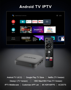 Boîtier TV Android XS97 ATV PRO Amlogic S905X3 Quad-Core 4K HDR 5G WiFi Lecteur Multimédia avec Télécommande Vente en Gros - Product Image 6