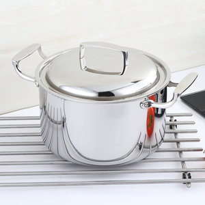 Triply <strong>Stainless</strong> <strong>Steel</strong> Cookware Set Kitchen Sets With Dutch Oven <strong>Sauce</strong> <strong>Pan</strong> Fry <strong>Pan</strong> - Product Image 5
