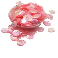 Robe de mariée à faire soi-même tapisserie perlée paillettes ronde trou moyen couture Textile Crfat plaque faite à la main concave et convexe PVC paillettes