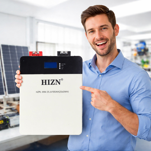Batería de Litio de 25.6V 100Ah para Montaje en Pared, 2.56kwh, Batería Solar para Sistemas Fuera de Red, 25.6V 100AH 2.56kwh 5kwh 10kwh 15kwh, Litio Io - Product Image 1