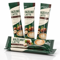 Sachets de café instantané personnalisés avec logo, emballage jetable, petits sachets thermoscellables, poudre de protéines, emballage individuel, pochette de barre