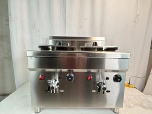 <span class=keywords><strong>Friteuse</strong></span> <span class=keywords><strong>professionnelle</strong></span> double cuve 18L+18L à gaz pour poulet, <span class=keywords><strong>avec</strong></span> robinet de <span class=keywords><strong>vidange</strong></span> - Prix de gros - Product Image 6