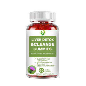 Factory Customization <b>Liver</b> <b>Detox</b> Cleanse Gummies with Milk ThistleSupports <b>Liver</b> Health Aids Digestion Boost Immunity - Product Image 1