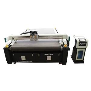 Advertising board rubber blanket gasket cutting marking machine with cnc oscillating knife