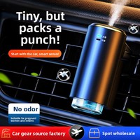 Diffuseur de parfum intelligent pour voiture, pulvérisation automatique par brumisation pour grille d'aération, distributeur d'arômes automatique