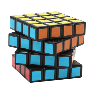 Rubik cubo decorazione creativa all'ingrosso 4 strati di metallo erba smerigliatrice in lega di zinco tabacco smerigliatrice - Product Image 3