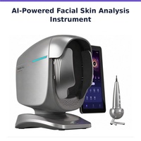 Analyseur de peau facial 8Spectrum, machine d'analyse d'image de la peau par IA 36MP avec plus de 20 indicateurs cutanés, 5 modes d'analyse et rapports numériques