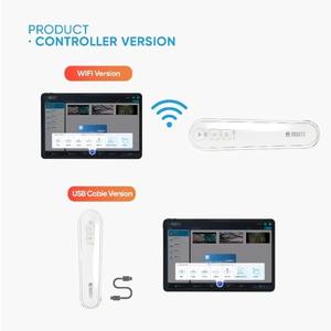 Analyseur numérique de peau, de cheveux et de cuir chevelu MFJC-1B alimenté par l'IA, modes RGB/polarisation croisée/UV, caméra sans fil Wi-Fi pour l'analyse du visage - Product Image 4