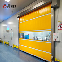 Portes à enroulement automatiques CUTEDOOR QF-1 pour entrepôt, à action rapide, en PVC, haute vitesse, étanches, design industriel 1