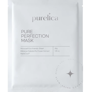 Masque de Perfection Pure Masque facial en feuille de refroidissement apaisant pour peau sensible Thé vert Beauté coréenne Soins apaisants hydratants - Product Image 1