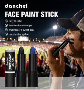 <span class=keywords><strong>Peinture</strong></span> corporelle et faciale Halloween en stick crème, imperméable, couleurs <span class=keywords><strong>fluo</strong></span> vert, violet, rose, noir, blanc, maquillage artistique pour fêtes - Product Image 4