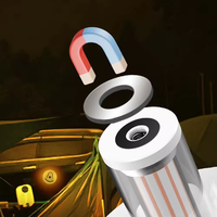 Lanterne de camping rechargeable à LED 5 modes d'éclairage Lampe de tente suspendue portable Lampe de camping étanche pour l'extérieur Lampe de travail